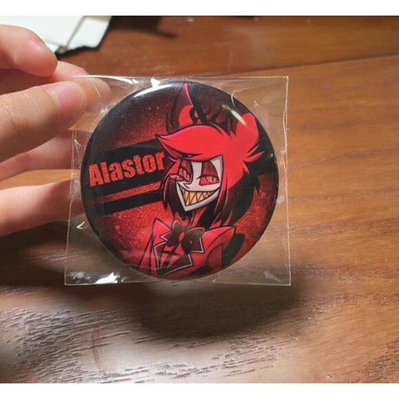 Hazbin Hotel Alastor Standee + Pin - Picture 3 of 3